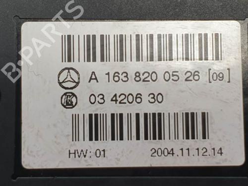 Climate control MERCEDES-BENZ M-CLASS (W163) ML 270 CDI (163.113) | BP6858077I5 