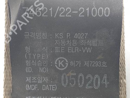 Front left seatbelt SSANGYONG RODIUS I 2.7 Xdi | BP24929486I26 - Image 3