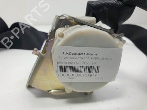 Front right seatbelt BMW X3 (E83) 2.0 d | BP11271873I25 