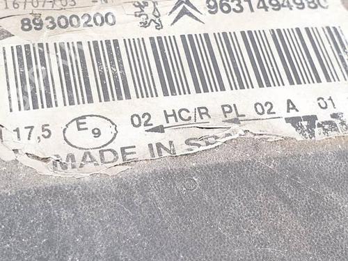 Right headlight CITROËN XSARA PICASSO (N68) 2.0 16V | BP16958435C29 