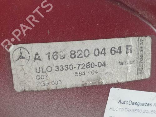 Right taillight MERCEDES-BENZ A-CLASS (W169) A 160 (169.031, 169.331) | BP12372032C35 