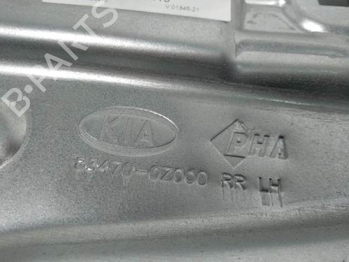 Rear left window mechanism KIA SPORTAGE II (JE_, KM_) 2.0 CRDi 4WD | BP8351719C24 