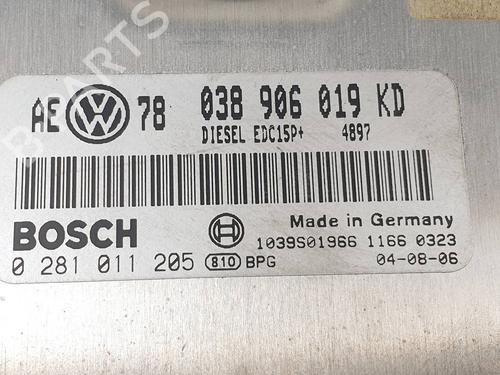 Engine control unit (ECU) VW PASSAT B5.5 (3B3) 1.9 TDI | BP34512621M57 - Image 2