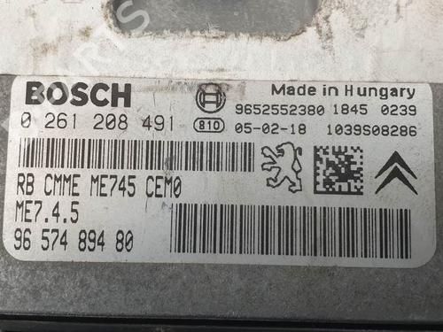 Engine control unit (ECU) CITROËN C4 Coupe (LA_) 1.6 16V | BP24934052M57 