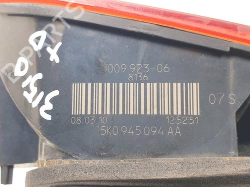Right tailgate light VW GOLF VI (5K1) 1.4 TSI | BP29474274C80 