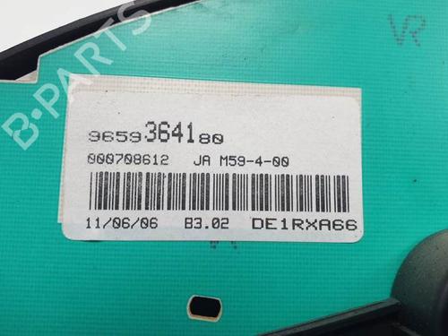Instrument cluster CITROËN BERLINGO / BERLINGO FIRST MPV (MF_, GJK_, GFK_) 1.9 D (MFWJZ) | BP17337398C47 