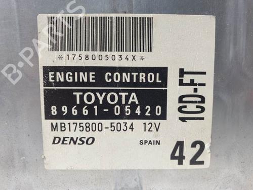 Engine control unit (ECU) TOYOTA AVENSIS (_T22_) 2.0 D-4D (CDT220_, CDT220R) | BP25258203M57 