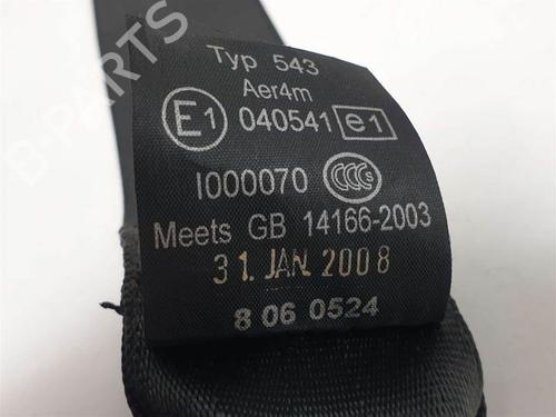 Rear right seatbelt AUDI A6 C6 (4F2) 2.0 TDI | BP9138568I28 