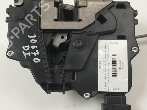 Front left lock OPEL CORSA E (X15) 1.3 CDTI (08, 68) | BP29245733C98 - Image 2