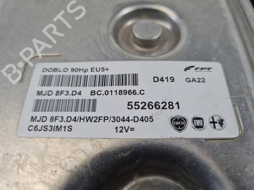 Engine control unit (ECU) OPEL COMBO Tour (X12) 1.3 CDTI (C26, D26, E26, C05) | BP37628747M57 - Image 4