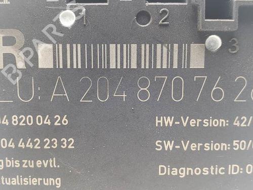 Electronic module MERCEDES-BENZ C-CLASS (W204) C 220 CDI (204.008) | BP25453752M83 - Image 5