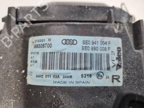 Højre forlygte AUDI A4 B6 (8E2) 1.9 TDI | BP31368379C29 