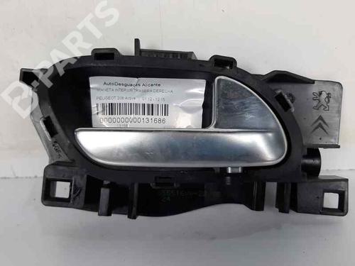 Used Rear right interior door handle Rear right interior door handle PEUGEOT 208 I (CA_, CC_) 1.6 HDi (92 hp) 6842166 6842166