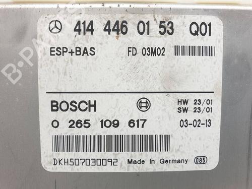 ESP ECU MERCEDES-BENZ VANEO (414) 1.7 CDI (414.700) | BP29741841M58 