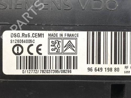 Electronic module CITROËN C5 III (RD_) 2.0 HDi (RDRHD8, RDRHDJ, RDRHR8, RDRHRJ) | BP28051777M83 