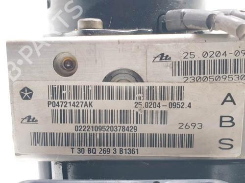 ABS Bremseaggregat CHRYSLER VOYAGER IV (RG, RS) 2.5 CRD | BP16246099M43 