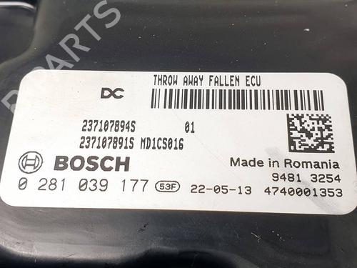 Engine control unit (ECU) DACIA LODGY (JS_) 1.5 Blue dCi 115 (JSJT) | BP34511873M57 - Image 3