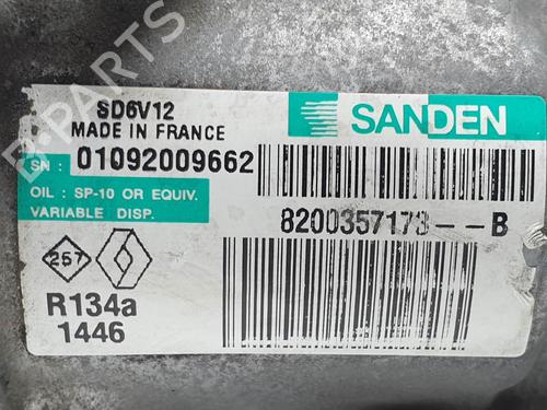 AC compressor RENAULT CLIO III (BR0/1, CR0/1) 1.2 16V (BR0R, BR1D, BR1L, CR0R) | BP26704353M34 - Image 4