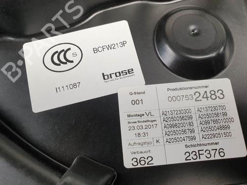 Front left window mechanism MERCEDES-BENZ E-CLASS (W213) E 220 d (213.004) | BP40174805C22 - Image 3