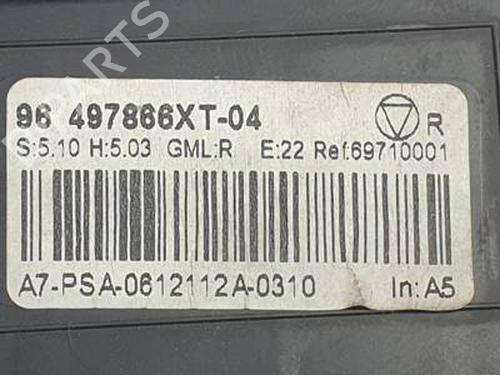 Climate control PEUGEOT 207 (WA_, WC_) 1.6 HDi | BP30655121I5 