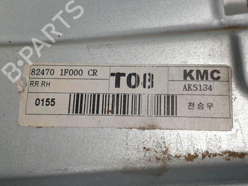 Rear right window mechanism KIA SPORTAGE II (JE_, KM_) 2.0 CRDi | BP10085724C25 
