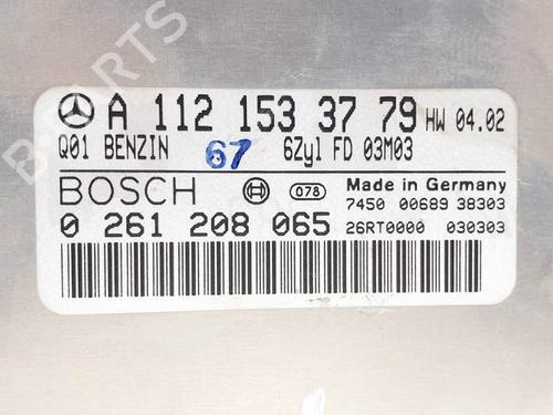 Engine control unit (ECU) MERCEDES-BENZ CLK (C209) CLK 320 (209.365) | BP16534405M57 