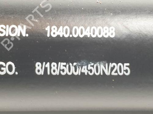 Tailgate lift support SEAT LEON (1M1) 1.6 16 V | BP25611714C138 