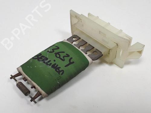 Used Heater resistor Heater resistor CITROËN BERLINGO / BERLINGO FIRST MPV (MF_, GJK_, GFK_) 1.6 HDI 75 (MF9HW, GJ9HWC, GF9HWC, GN9HWC) (75 hp) 16372153 16372153