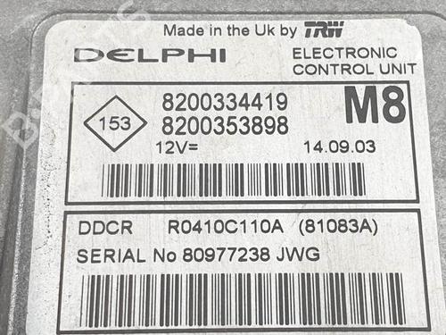 Engine control unit (ECU) NISSAN MICRA III (K12) 1.5 dCi | BP28418543M57 