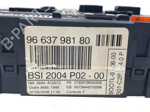 Fuse box PEUGEOT 308 I (4A_, 4C_) 1.6 HDi | BP29245290E1