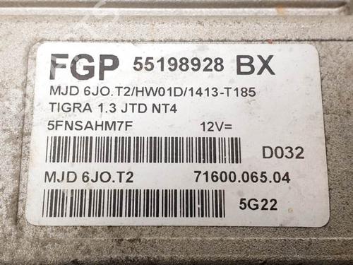 Engine control unit (ECU) OPEL TIGRA TwinTop (X04) 1.3 CDTI (R97) | BP16151979M57 