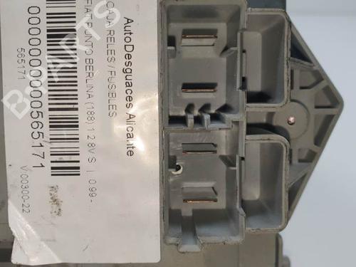 Fuse box FIAT PUNTO Hatchback Van (188_) 1.2 60 | BP13652033E1 