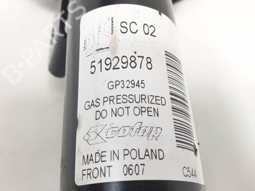 Left front shock absorber CITROËN NEMO Box Body/MPV (AA_) 1.3 BlueHDi 80 | BP25117738M16 