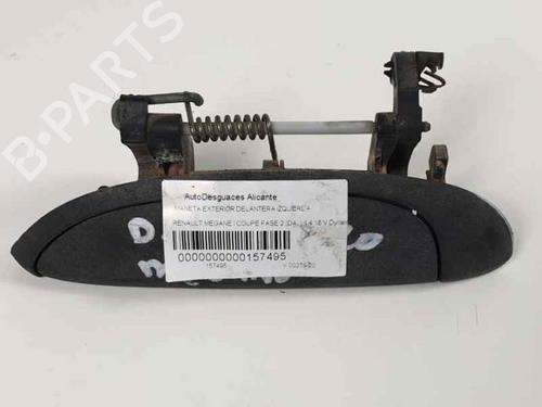 Used Front left exterior door handle RENAULT MEGANE I Coach (DA0/1_) 1.4 16V (DA0D, DA1H, DA0W, DA10) (95 hp) 6846154