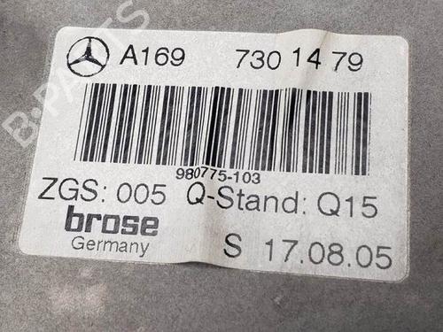 Rear right window mechanism MERCEDES-BENZ A-CLASS (W169) A 180 CDI (169.007, 169.307) | BP20086694C25 