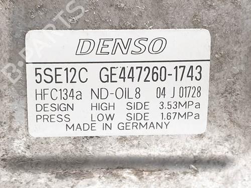 AC compressor TOYOTA AVENSIS Saloon (_T25_) 2.2 D-4D (ADT251_, ADT251R) | BP18297215M34 