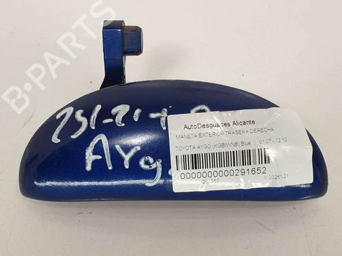 Used Rear right exterior door handle Rear right exterior door handle TOYOTA AYGO (_B1_) 1.0 (KGB10_, KGB10R) (68 hp) 7002563 7002563