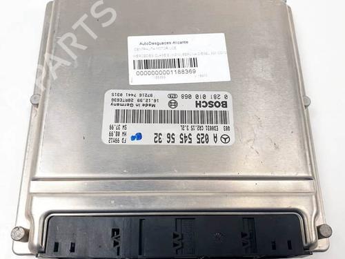 Used Engine control unit (ECU) MERCEDES-BENZ E-CLASS (W210) E 320 CDI (210.026) (197 hp) 17545334