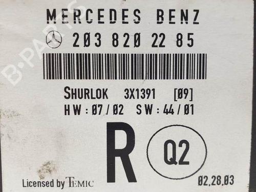 Comfort control module MERCEDES-BENZ C-CLASS (W203) C 180 Kompressor (203.046) | BP21245615M56 