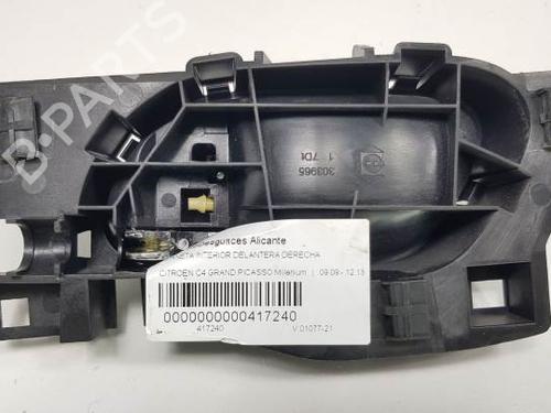 Front right interior door handle CITROËN C4 Grand Picasso I (UA_) 1.6 HDi | BP8333395I14 