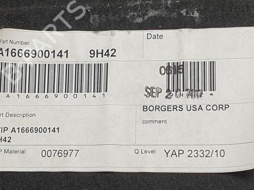 Boot lining MERCEDES-BENZ M-CLASS (W166) ML 350 BlueTEC 4-matic (166.024, 166.023) | BP24929422I3 - Image 2