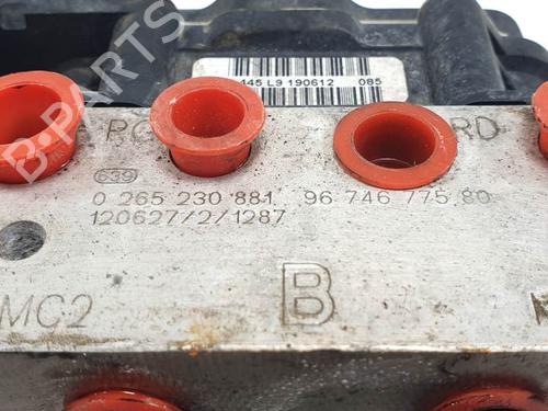 ABS pump PEUGEOT 5008 (0U_, 0E_) 1.6 HDi | BP29149602M43 