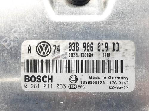Engine control unit (ECU) VW GOLF IV (1J1) 1.9 TDI | BP25453658M57 