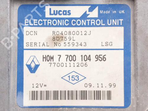 Engine control unit (ECU) RENAULT KANGOO Express (FC0/1_) 1.9 D (FC0J) | BP24989899M57 - Image 2
