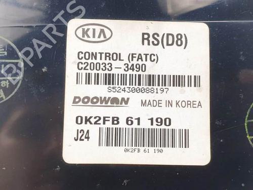 Climate control KIA CARENS II MPV (FJ) 2.0 CRDi | BP25295526I5 