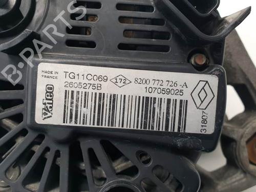 Alternator RENAULT MEGANE II (BM0/1_, CM0/1_) 1.5 dCi (BM1F, CM1F) | BP24984143M7 