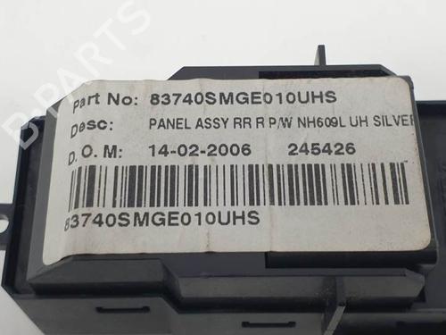 Right rear window switch HONDA CIVIC VIII Hatchback (FN, FK) 1.8 (FN1, FK2) | BP16523345I28 