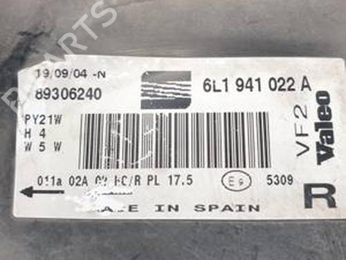 Right headlight SEAT IBIZA III (6L1) 1.9 TDI | BP31285702C29 