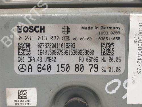 Engine control unit (ECU) MERCEDES-BENZ A-CLASS (W169) A 180 CDI (169.007, 169.307) | BP10234870M57 