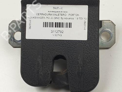 Used Tailgate lock VW POLO (9N_, 9A_) 1.9 TDI (101 hp) 28060755